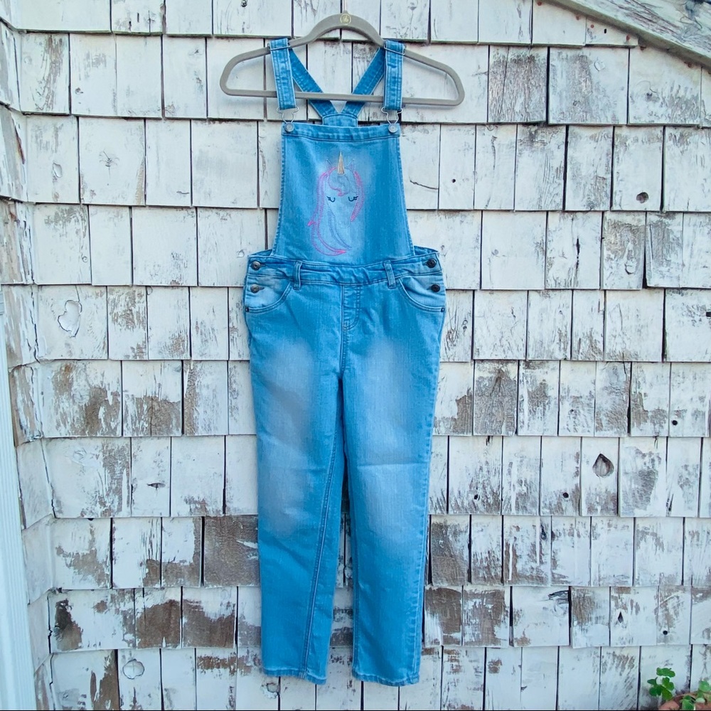 Cat & Jack Denim Overall Sz L